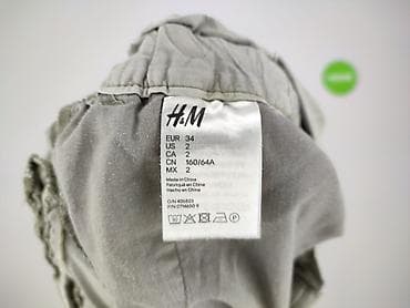 plisy: H&M, Spodnie materiałowe damskie, rozmiar XS — 6