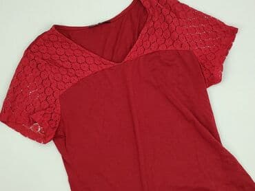 shein bluzki z koronką: Shein, T-shirt damski, rozmiar M — 1