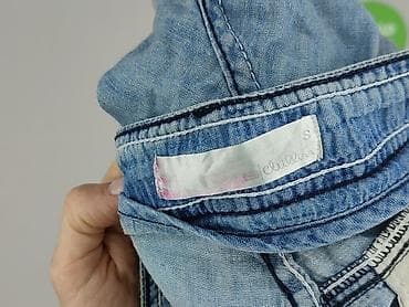 slim mom jeans: Szorty damskie, rozmiar S — 6