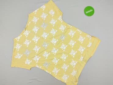 żółte bluzki z krótkim rękawem: Free Still, Bluzka damska, rozmiar 3XL — 2