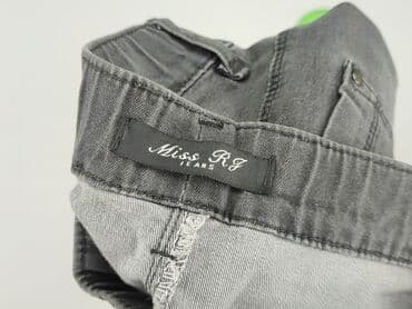 szare szerokie jeansy: Miss RJ, Jeansy damskie, rozmiar M — 4