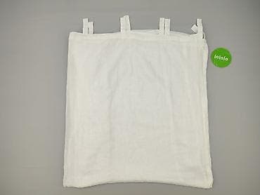 pepco zasłony: Białe firanki panele z troczkami – komplet - Typ: lekkie — 2