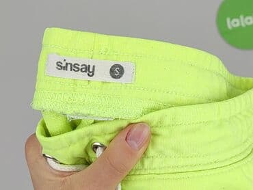 neonowe spodenki damskie: Sinsay, Szorty damskie, rozmiar S — 4