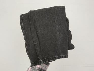 dżinsy z wysokim stanem czarne: Jeansy damskie, XS — 5