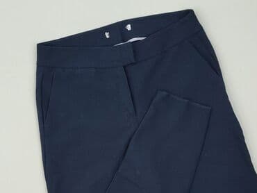 granatowe chinosy damskie: Spodnie materiałowe damskie, rozmiar M — 1