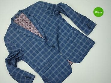 greenpoint marynarka: Męska marynarka ALJEKA w kratę - Fason: jednorzędowy, 2‑guzikowy - — 3