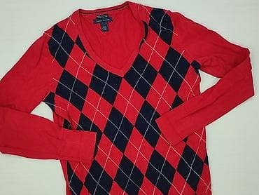czerwony: Tommy Hilfiger, Sweter damski, rozmiar M — 1