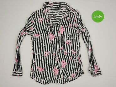 koszulka z długim rękawem w paski: Lc Waikiki, Koszula damska, rozmiar S — 2