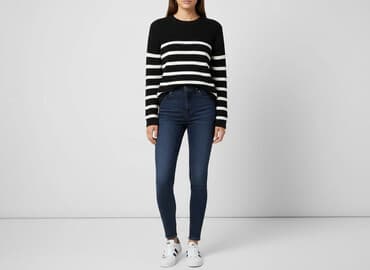 grucha w sweterku: Papaya, Sweter damski, rozmiar M — 1