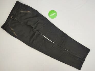 jeansy motocyklowe damskie olx: C&A, Spodnie materiałowe damskie, rozmiar M — 2
