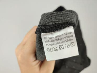 bluzka w geometryczne wzory: Bel&Bo, Spodnie materiałowe damskie, rozmiar S — 5