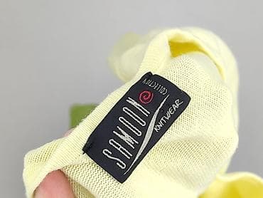 zolta koszula: Samoon, T-shirt damski, rozmiar 4XL — 5