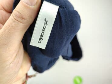 niebieskie sukienki plus size: Bluzka damska, rozmiar L — 4