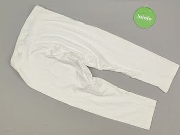 legginsy bawełniane damskie 3 4: H&M Basic, Legginsy rozmiar M — 4