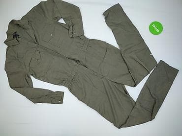 koszulki khaki: H&M, Kombinezon damski, rozmiar S — 2