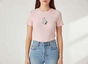 koszulki z królikiem damskie: House, Women`s T-shirt, size XS — 1