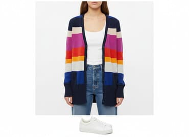 kurtki puchowe hm: H&M, Kardigan damski, rozmiar M — 6