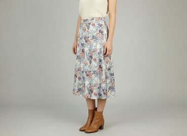 spódnice midi w kwiaty: Spódnica damska, rozmiar S — 5