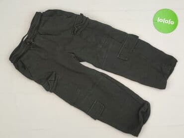 spodnie woskowane z wysokim stanem: Sweatpants, Reserved, 5-6 years, 110/116, condition - Very good — 2