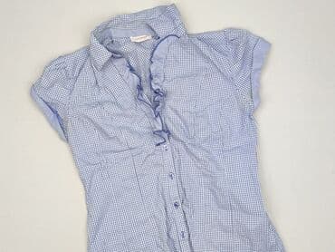 orsay, koszula damska, rozmiar s stan: używany rozmiar: s kolor: biały wady: wymaga czyszczenia dodatkowe informacje: należy pamiętać, że pomiary są wykonywane przez program, błąd może wynosić do 2 cm sposób dopasowa: Orsay, Women`s shirt, size S — 2