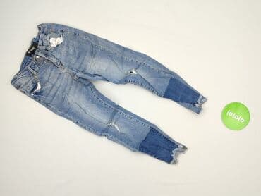 skórzana kurtka i futrzana kamizelka: Jeans, 8 years, 122/128, condition - Perfect — 2