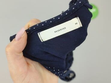 reserved top z piorami: Top damski, rozmiar XS — 4
