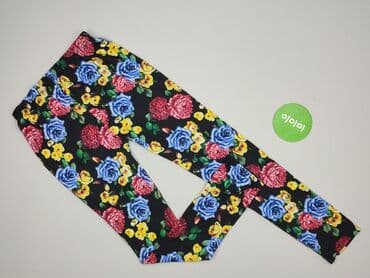 legginsy w kwiaty damskie: Legginsy XL — 3