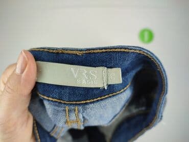 jeansy damskie haftowane: VRS, Jeansy damskie, rozmiar S — 4