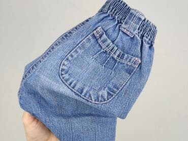 spodnie lenary lata 90: Spodnie jeansowe, George, 9-12 miesięcy, stan - Bardzo dobry — 4