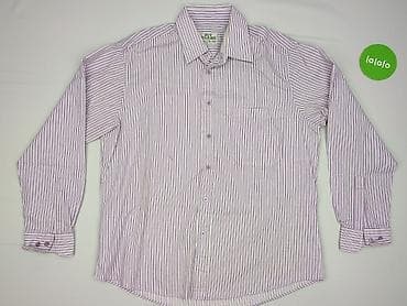 liliowy plaszcz: Koszulа dla mężczyzn, rozmiar L — 2