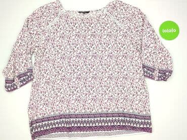 bluzka z kwiatem 3d h: Greenpoint, Women's blouse, size 3XL (EU 46) — 3