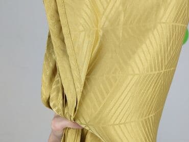 obrus 150x100: Zasłona/zasłona dekoracyjna w kolorze złotym - Materiał: tkanina — 4