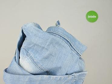 mum jeans: Kurtka jeansowa damska, rozmiar L — 6