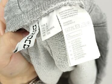 szorty damskie szare: H&M, Szorty damskie, rozmiar S — 4
