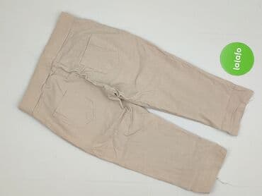 spodnie z wysokim stanem dla niskich: Spodnie 3/4 damskie, M — 3