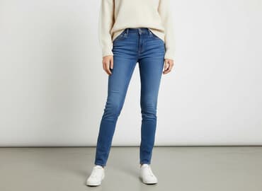 jeansy flare co to znaczy: F&F, Jeansy damskie, rozmiar L — 7