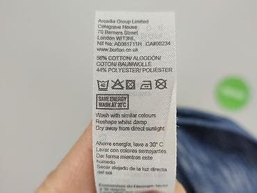 czerwona bluza pull: Burton Menswear London, Koszulka dla mężczyzn, rozmiar S — 5