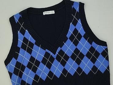 sweter dekolt v: Stradivarius, Kamizelka damska, rozmiar S — 1