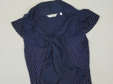 czarne bluzki w biale grochy: Naf Naf, Bluzka damska, M — 1