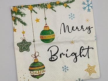 recznik: Poszewka świąteczna na poduszkę „Merry & Bright” - Wzór: zielone — 1