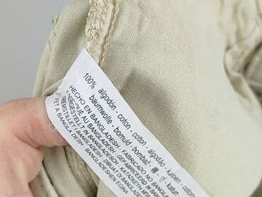 beżowe buty na koturnie ccc: Bershka, Spodnie cargo damskie, XS — 5