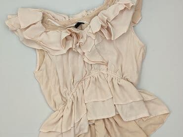 srebrna bluzka h m: H&M, Bluzka damska, rozmiar L — 1