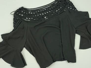 bluzka z dekoltem w łódkę h: H&M, Women's blouse, size 2XL (EU 44) — 1