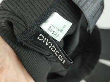 spodnie dresowe z marynarka: H&M Divided, Spodnie materiałowe damskie, L — 4