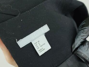 spódnice midi plisowane czarne: H&M, Spódnica damska, M — 5