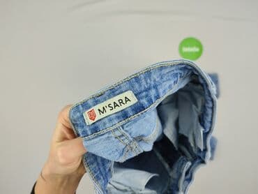 jeansy plus size wysoki stan: M.Sara, Jeansy damskie, M — 4
