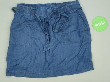 spódniczka dżinsowe z wysokim stanem: Yessica, Spódnica damska, rozmiar M — 2