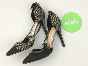 srebrne sandały reserved: Półbuty damskie, 40 — 4