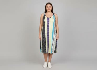 zalando sukienka w paski: Sukienka damska, rozmiar M — 6