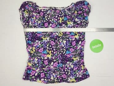 modne bluzki z bufiastymi rękawami: Bluzka damska, L — 4